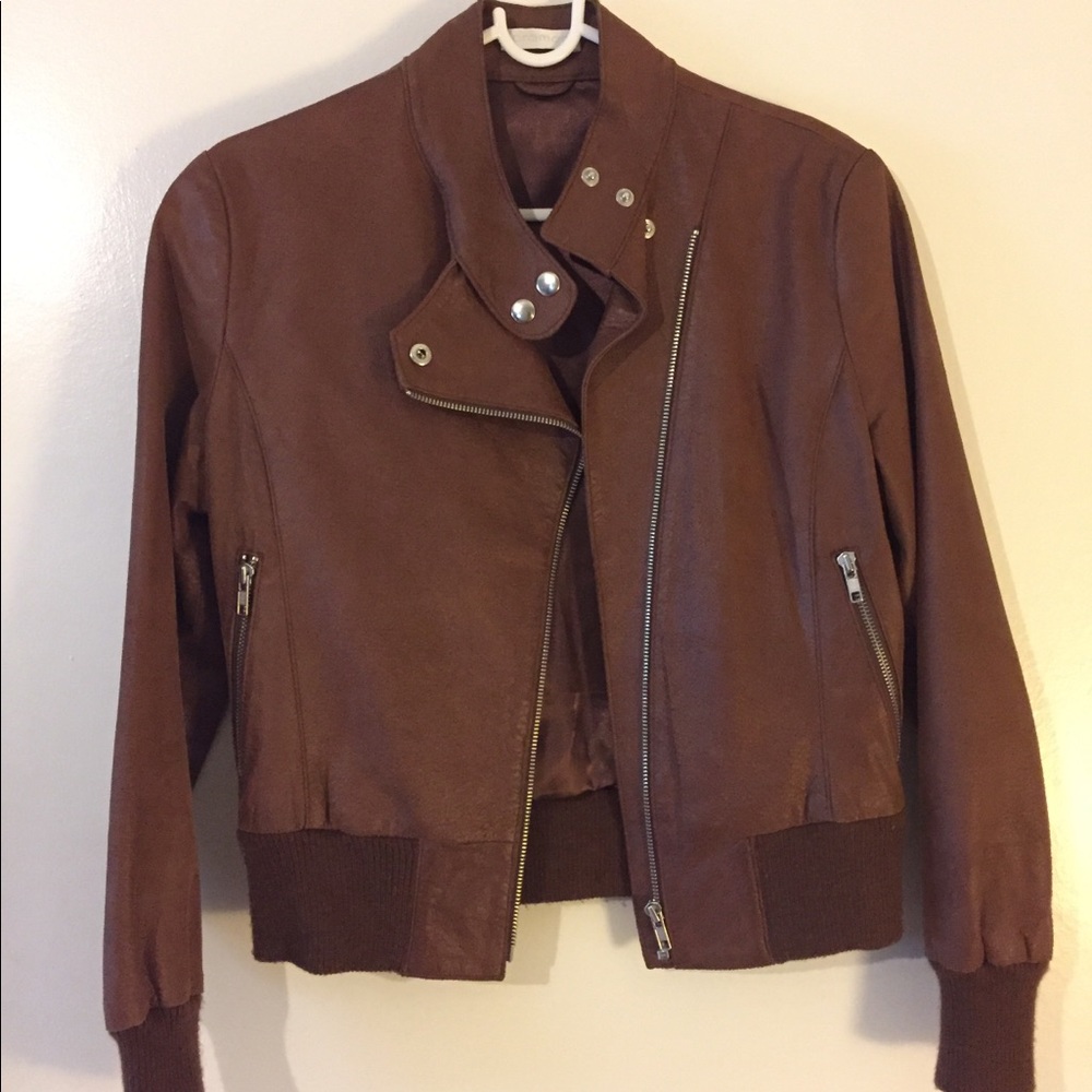 100% leather jacket